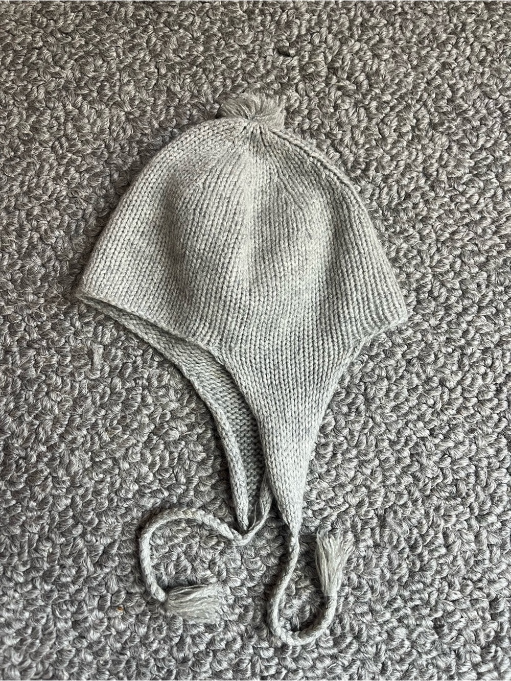 Bonpoint Light Gray Cashmere Hat